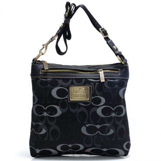 Coach Legacy Swingpack In Signature Large Black Crossbody Bags AVL | Coach Outlet Canada